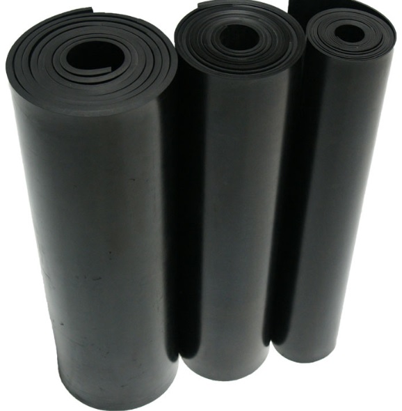 1.3g/cm³ 3mm Black EPDM Rubber Roll Sheet - Hebei No.6 Rubber Co.,Ltd